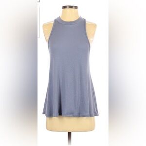 Free People tank top blue size small